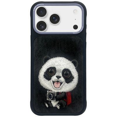 Nimmy Big Eyed Pet 2.0 Panda case for iPhone 17 - black