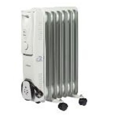 2. VOLTENO 13-Fin Oil-Filled Radiator Heater, 2500 W