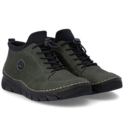 4. Women's ankle boots green Rieker 55071-54