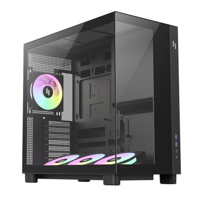 2. GameMax NEX C53 BK Computer Security & Mounts Black