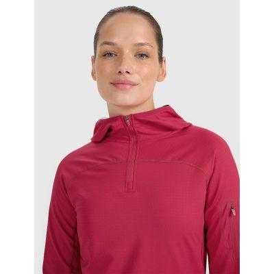 7. Women's quick-drying trekking sweatshirt regular 4F 4FWAW25TFSWF591-53S