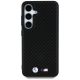 3. BMW Leather Carbon MagSafe Case for Samsung Galaxy S25 - Black