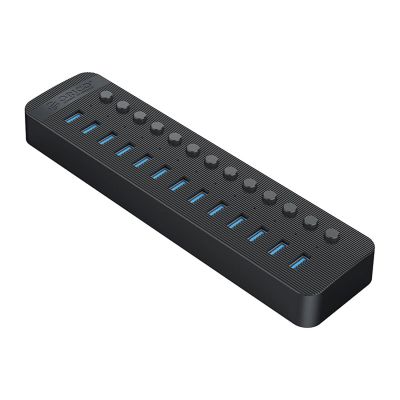 Orico CT2U3-13AB 13x USB-A 3.0 Hub with Switches - Black