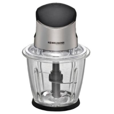 Rommelsbacher MZ 500 Electric Vegetable Chopper 1.5L 500W Black, Stainless Steel