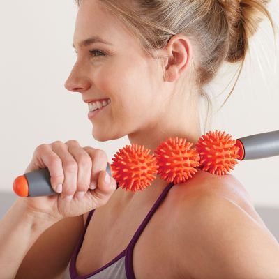 14. GAIAM BODY MASSAGER WITH MOVABLE NUTS 58255