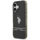 2. US Polo DH and Bottom Stripe Logo MagSafe iPhone 17 Case - Black