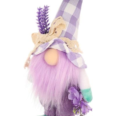 9. Gnome 25cm with lavender boy spring decoration