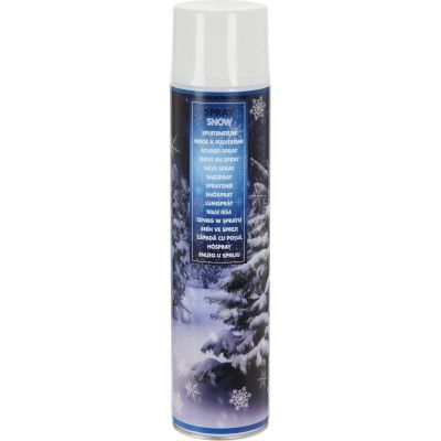 Artificial Decorative Snow Spray for Christmas Tree and Window, 600 ml