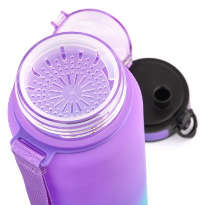 10. Meteor Bottle 1000 ml 17664 purple/blue