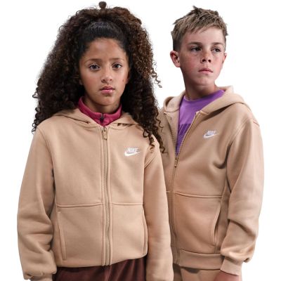 8. Nike Sportswear Club Fleece Beige Kids' Sweatshirt FD3004 200