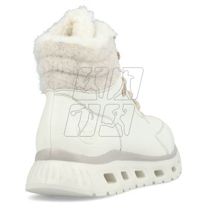 9. Rieker W RKR720 sports insulated boots white