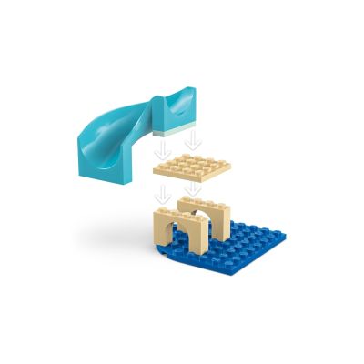 6. LEGO Gabi's Cat House 11204 Gabi's Mermaid Underwater Adventure