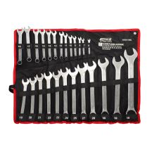 AWTOOLS OPEN-END WRENCH SET 25 pcs / 6mm-36mm BLACK LINE