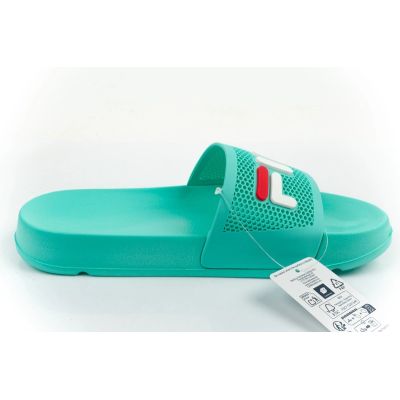 7. Fila women's sports flip-flops Morro comfortable green slippers for the pool