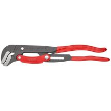Adjustable pipe wrench with S-type jaws, length 420mm