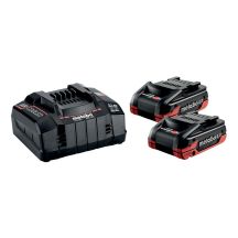 METABO AKUMULATOR 18V  4,0Ah LIHD XTREME 2szt. + ŁADOWARKA ASC 290