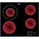 Whirlpool AKT 8130 BA ceramic hob (4 cooking zones; black)