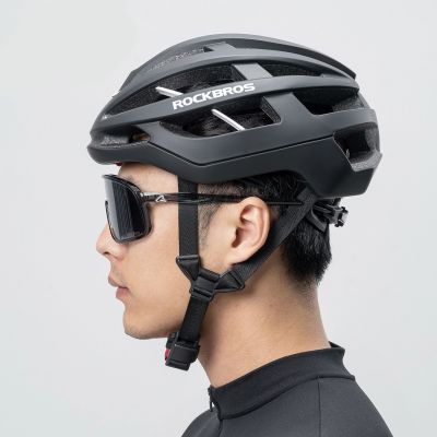 3. Rockbros HC-58BK-M Bike Helmet 55-58 cm - Black and Gray