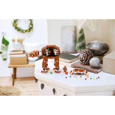 5. LEGO Star Wars 40806 - Gingerbread AT-AT Walker