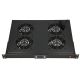 Fan panel 19" Extralink EX.14718 4 fans, for free-standing cabinets, with thermostat