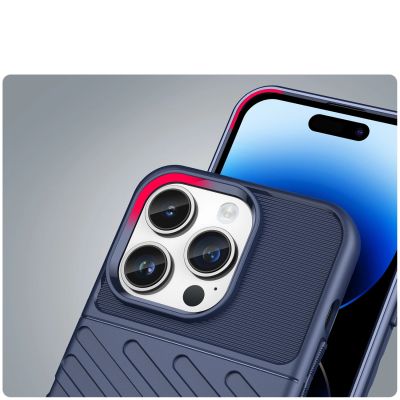 6. Thunder Case iPhone 14 Pro Max blue armored case