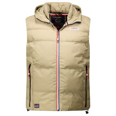 2. Men’s vest Geographical Norway VITO BEIGE DB MEN 001 (WZ6241H/GN-BEIGE)