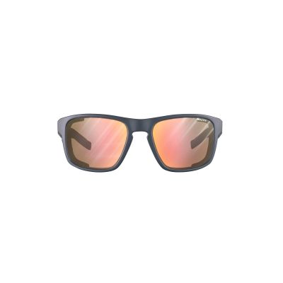 3. JULBO Shield M Glasses - Dark Gray / Pastel Green