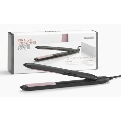 2. BaByliss CERAMIC 230 Straightener Warm Black 1.8 m