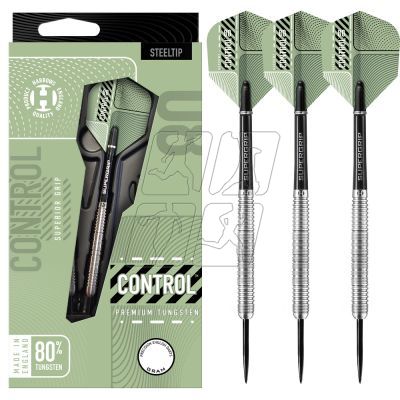 Harrows Control 80% Parallel steeltip darts
