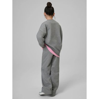2. Girls' wide-leg sweatpants 4F 4FJRSS26TTROF1726-25M