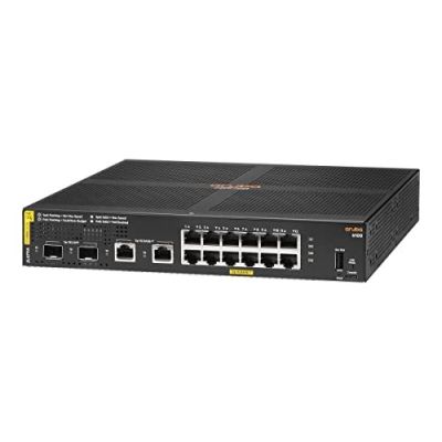 4. HPE Aruba 6100 Managed 12G 2SFP+ PoE+ 139W Switch