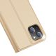 3. Dux Ducis Skin Pro Holster Flip Cover for iPhone 14 Plus gold