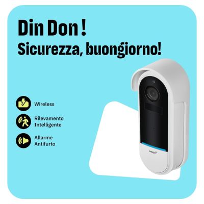 4. OMAJIN WIRELESS INDOOR/OUTDOOR CAMERA OWC-01-EU