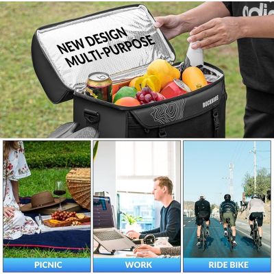 2. Rockbros 11l Insulated Bike Trunk Bag