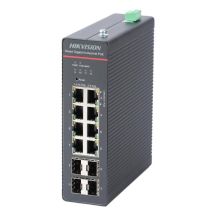 Hikvision DS-3T1512HP-SI-8P4FKIT switch (75W)