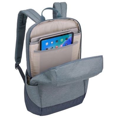 7. Thule Lithos TLBP216 Pond Gray Backpack Gray Polyester