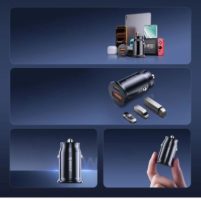 3. ORICO PowerMini 30W 1A1C Fast Car Charger