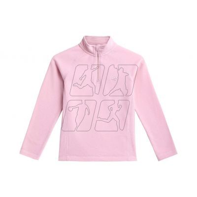 4F Junior HJZ21-JBIDP001A pink sweatshirt