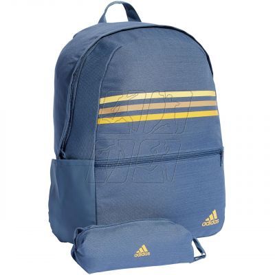 3. Adidas Classic Horizontal 3-Stripes backpack IR9838