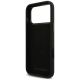 7. Karl Lagerfeld Silicone Karl&Choupette Metal Pin Case for iPhone 18 Pro Max / 17 Pro Max – Black