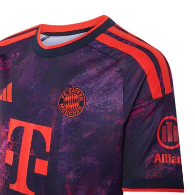 3. adidas FC Bayern 26/27 Third Jersey purple kids' jersey JZ3094