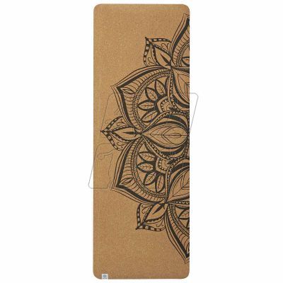 8. Yoga mat Gaiam Printed Cork Mandala 5 mm 63495