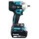 6. Makita DTW302Z Power Wrench 3/8" 3200 RPM Black, Blue 18V