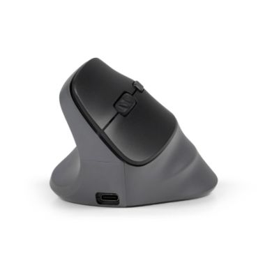 BakkerElkhuizen PRF Pro Mouse Office Left Side RF Wireless + Bluetooth + USB Type-C Optical 2400 DPI