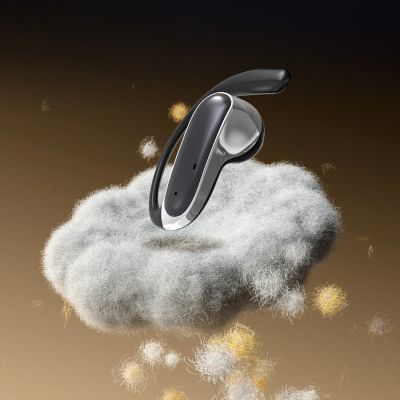 5. Dudao U17Z Bluetooth 5.3 OWS Headphones with Ear Hooks - Black