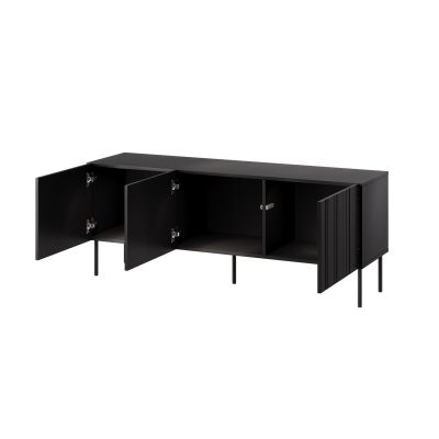 2. ISLA TV cabinet 150.5x40x60 black matt