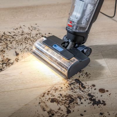 3. Bissell CrossWave EdgeFind Select Upright Vacuum Cleaner AC Wet & Dry Bagless 340W Black, Blue