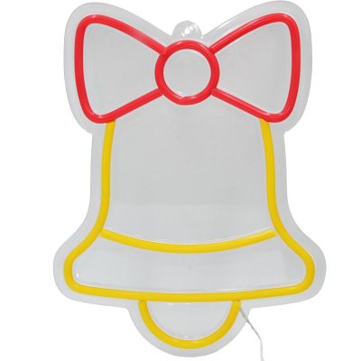 9. NEON LAMP BELL FIGURINE