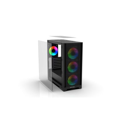 7. Inca EMG-17XB Midi Tower Computer Security & Mounts Black