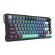 2. REDRAGON K724GBG-RGB-PRO Behemoth Keyboard USB + RF Wireless + Bluetooth Gray, Blue